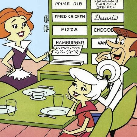 The Jetsons - Food Printer - Reproduction/Hanna-Barbera - Reproduction/Hanna-Barbera