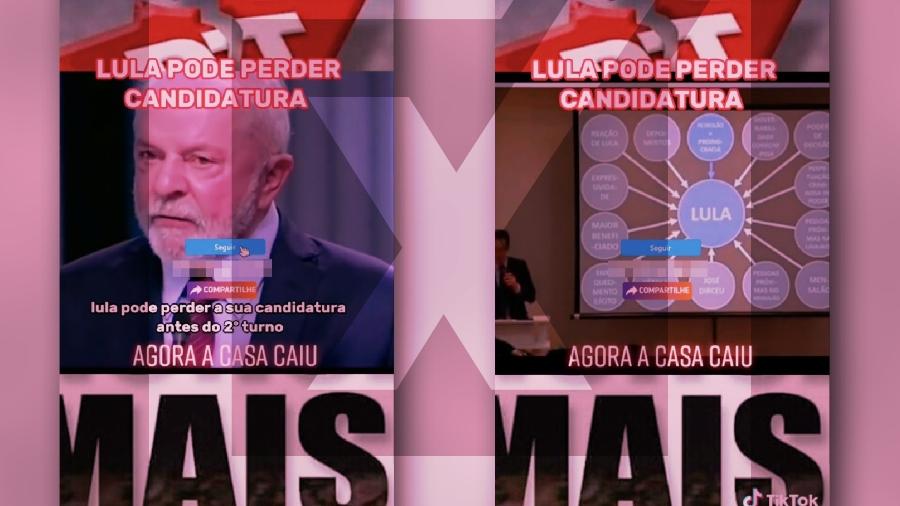 5.out.2022 - Não é verdade que Lula (PT) pode perder candidatura à Presidência por causa de uma denúncia da Lava Jato - Projeto Comprova