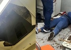 Professora cai do teto após piso ceder em escola particular em Vitória - Reprodução/TV Globo
