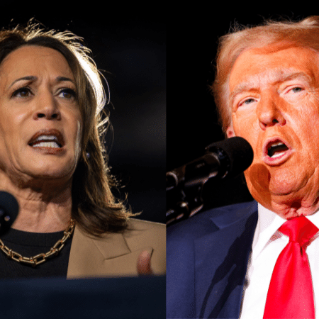 Kamala Harris e Donald Trump