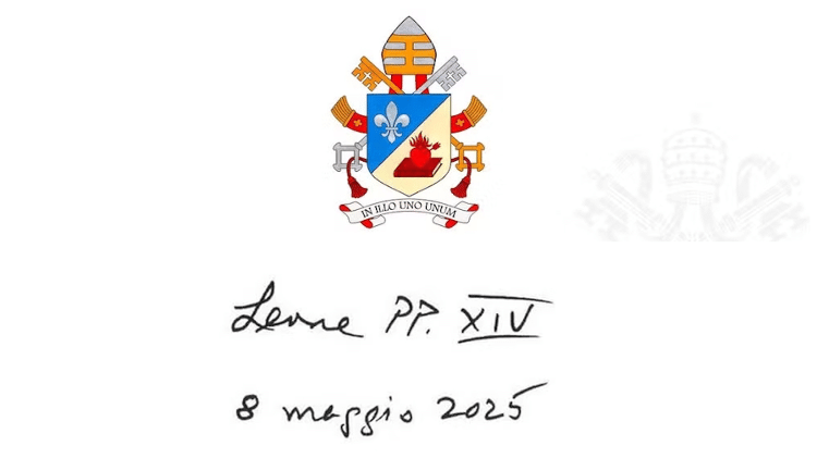 Selo e assinatura de Leão 14 marcam o início oficial de seu pontificado. Selo e assinatura de Leão 14 marcam o início oficial de seu pontificado.