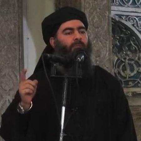Abu Bakr al Baghdadi, líder do Estado Islâmico (EI), morreu no mês passado - AFP Image