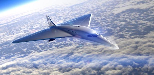 O projeto supersônico promete voar a 3.700 km / he chegar a SP-Miami em 1:45 – tudo a bordo