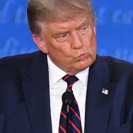 O presidente dos Estados Unidos, Donald Trump, é candidato à reeleição - Saul Loeb/AFP