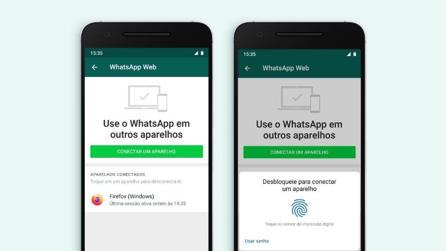 WhatsApp Web agora vai contar com biometria - Divulgação