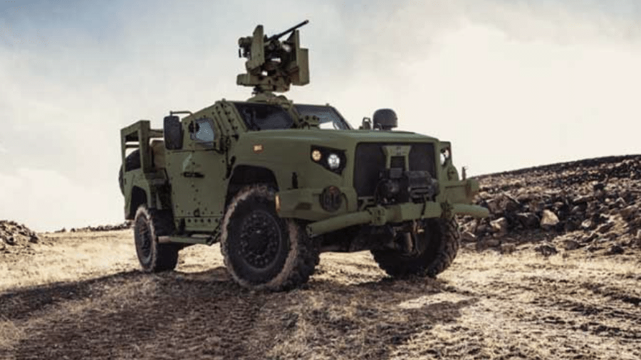 JLTV (Joint Light Tactical Vehicle) tem quatro versões - Reprodução / Oshkosh Defense