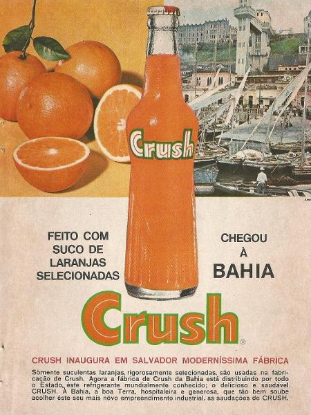 Propaganda do lançamento da Crush na Bahia - Antiguinho/Reprodução