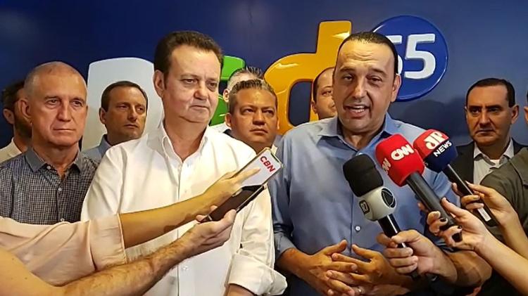 Kassab e Felício Ramuth: filiação após 28 anos no PSDB