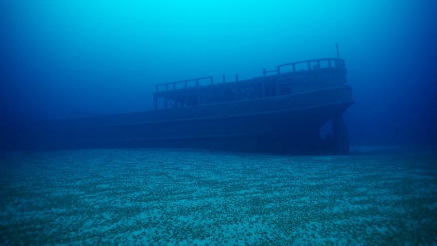O navio África naufragou em 1895 e nunca mais havia sido visto