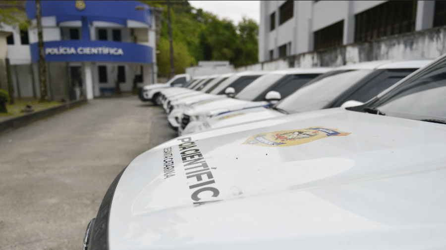 Viaturas Polícia Científica SC