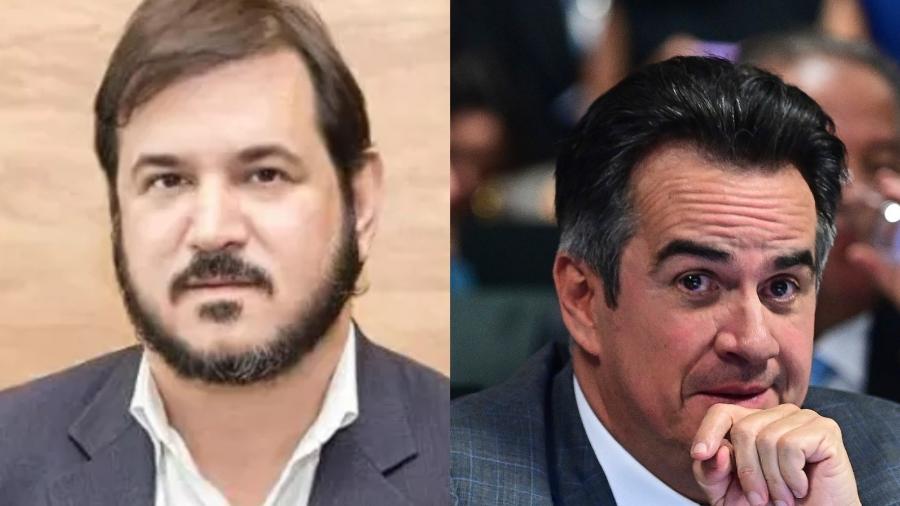 Antônio Rueda, presidente do União Brasil, e Ciro Nogueira (PP)