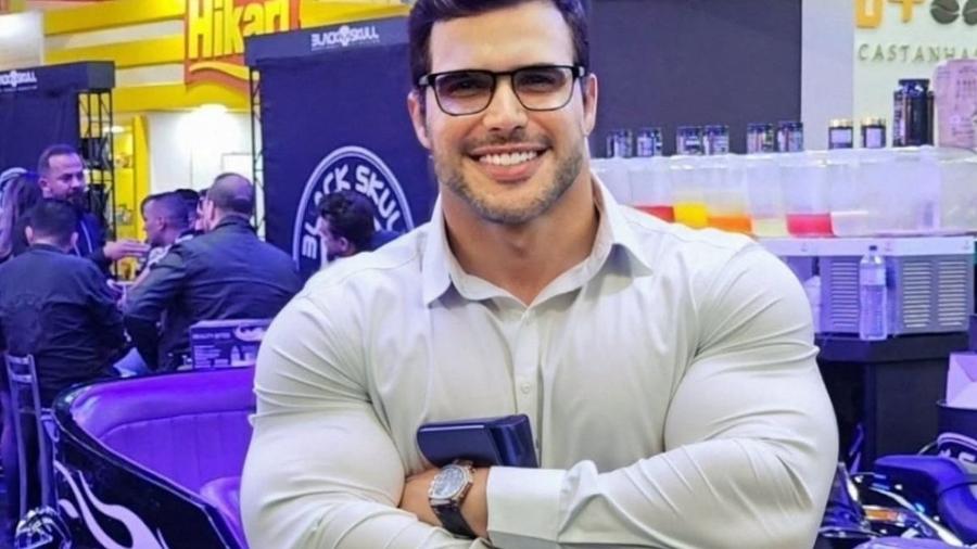 O empresário Renê da Silva Nogueira Júnior foi preso por suspeita de assassinar o gari Laudemir Fernandes - Foto: Reprodução 