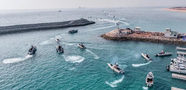 Frota de mosquitos e drones: Irã adota estratégia de guerrilha em Hormuz