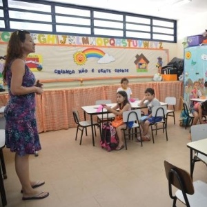 Socialização é parte importante na educação infantil, diz a professora Rebeca Breder  - Elza Fiúza/Agência Brasil
