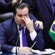 10.jul.2019 - O presidente da Câmara, Rodrigo Maia (DEM-RJ), chora após aprovação da reforma da Previdência em primeiro turno na Casa - Luís Macedo/Agência Câmara