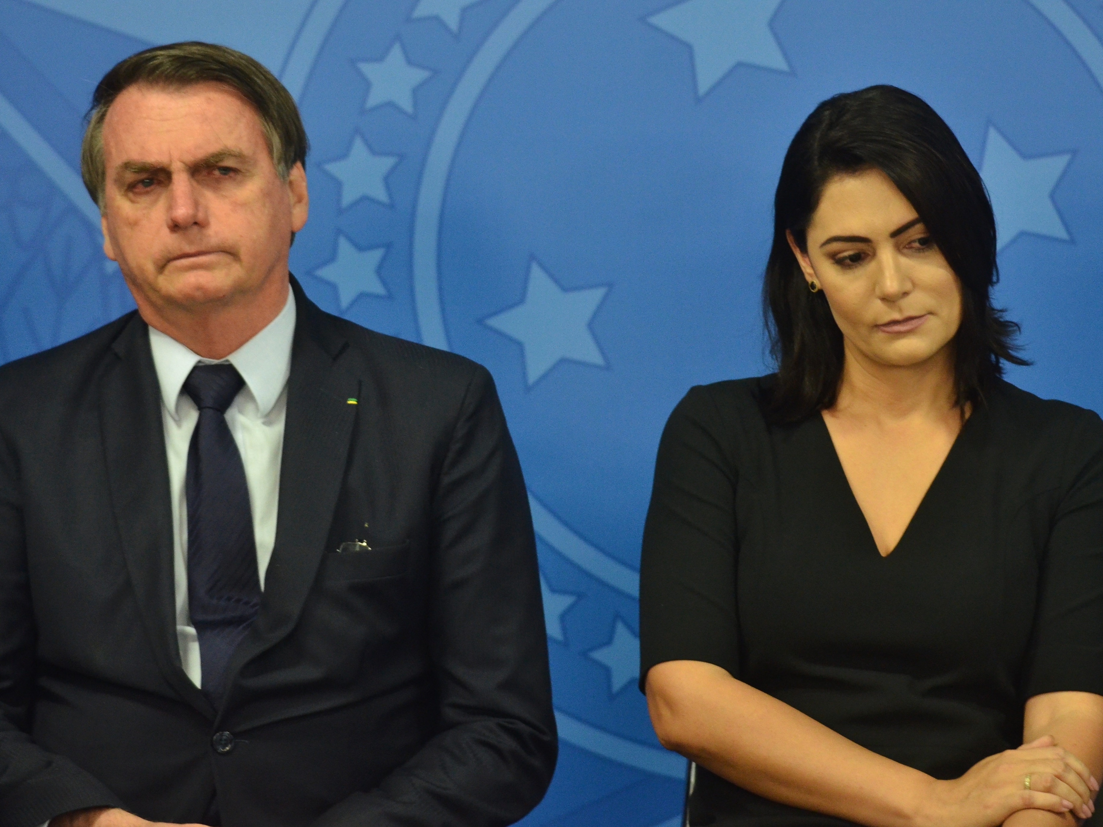 Bolsonaro e Michelle se desentendem por eleição no Distrito Federal