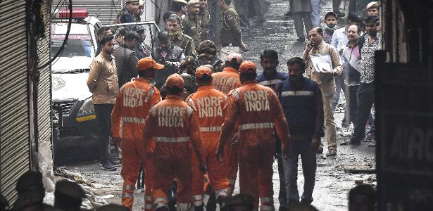 Tragédia | Incêndio em fábrica da Índia deixa 43 mortos