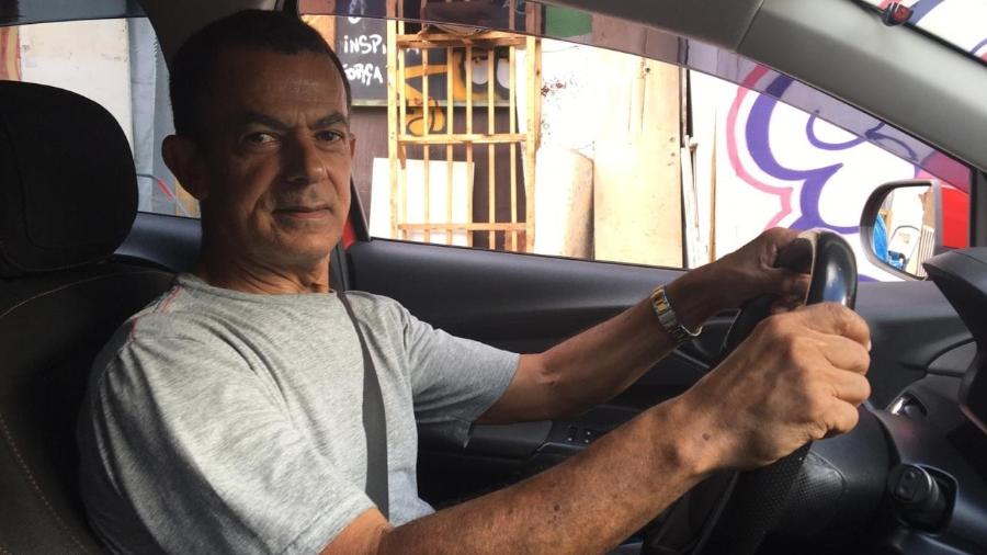 Orlando Bispo dos Santos, 61, motorista de aplicativo - Luís Adorno/UOL