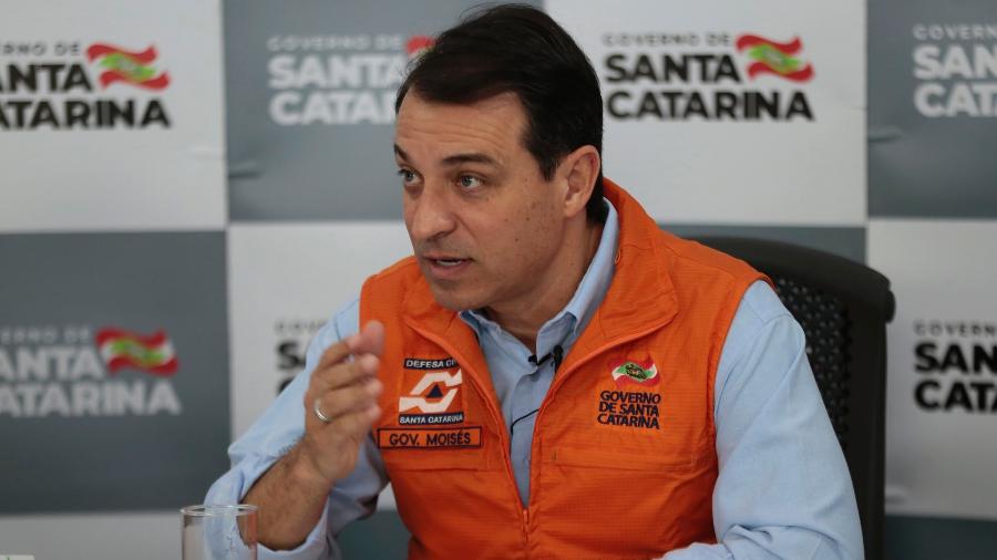 Governador de Santa Catarina, Carlos Moisés - Mauricio Vieira / Secom
