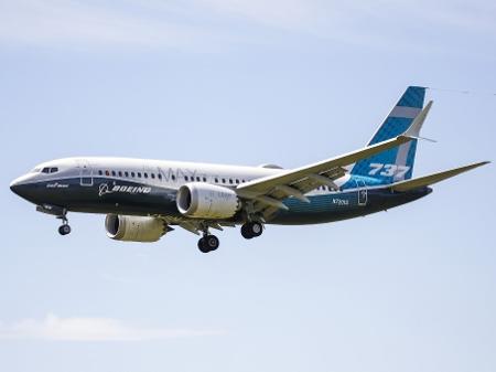 Teste do Boeing 737 MAX em Seattle, nos EUA, em 29 de junho de 2020 - Jason Redmond/AFP