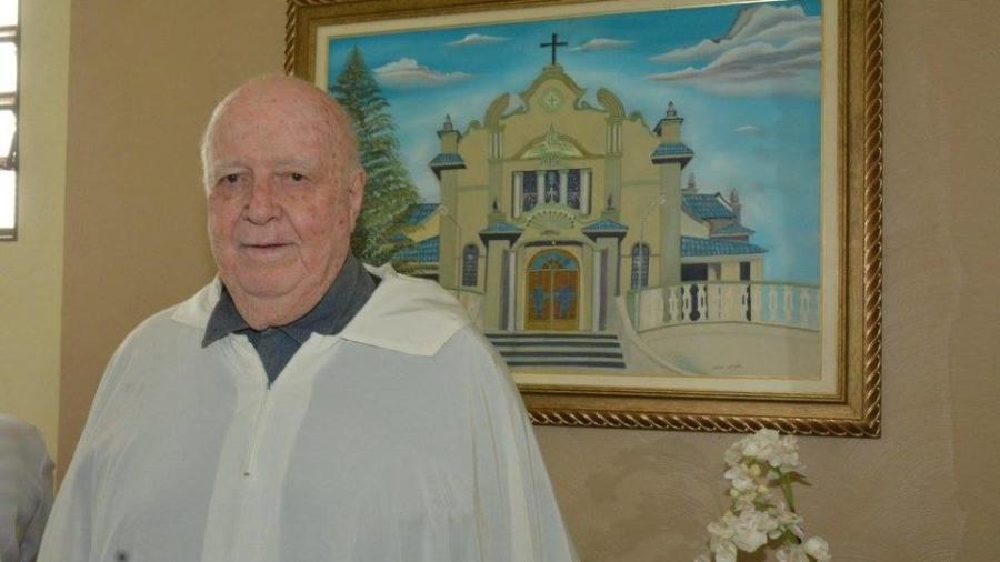 Padre Antônio Tombolato é o 12º sacerdote católico que morreu por complicações da covid-19 no estado de São Paulo - Divulgação/Diocese de São Carlos
