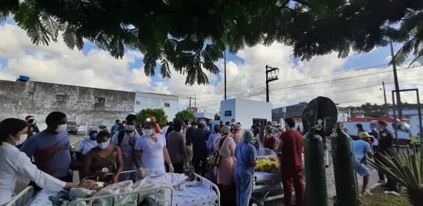 Causa ainda não foi identificada | 4 morrem após fogo na ala de covid de hospital, diz Prefeitura de Aracaju
