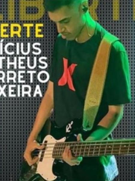 Vinícius Matheus Barreto Teixeira foi apontado como filho do traficante Messias Gomes Teixeira, conhecido como "Feio" - Reprodução/Arquivo Pessoal