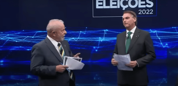 O ex-presidente Lula e o presidente Bolsonaro disputam a Presidência no 2º turno