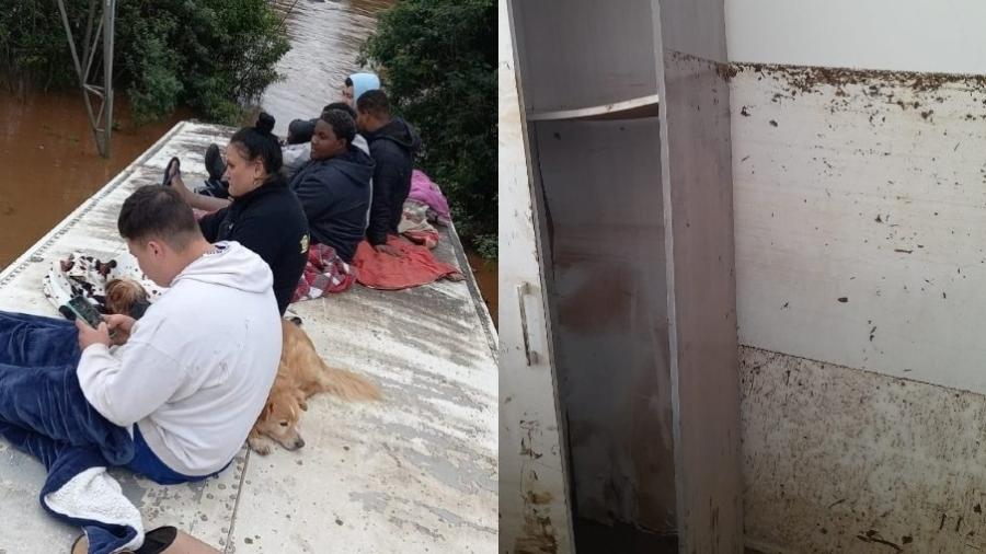 Moradores de Lajeado e Cruzeiro do Sul, cidades vizinhas do Rio Grande do Sul, relatam cenários de "guerra" após passagem de ciclone