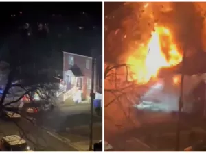 Casa explode enquanto policiais tentavam cumprir mandado de busca nos EUA 