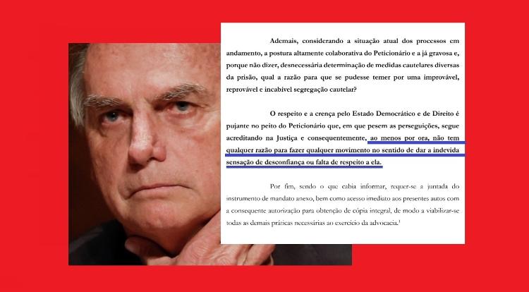 Bolsonaro e explicação a Alexandre