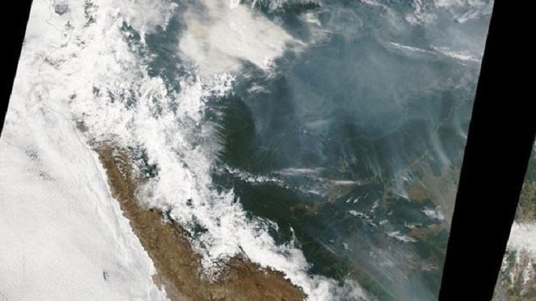 Fumaça de incêndios na Amazônia pode ser vista do espaço - NASA