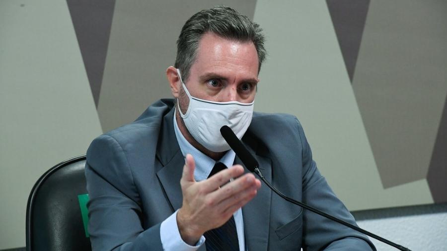 "Se depender dele, povo morre", diz Luiz Dominghetti sobre Roberto Dias, ex-servidor do Ministério da Saúde - Edilson Rodrigues/Agência Senado