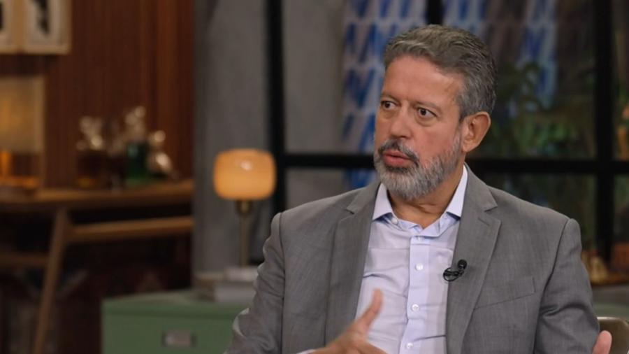 Presidente da Câmara dos Deputados, Arthur Lira (PP), em entrevista no programa Conversa com Bial - Reprodução/TV Globo