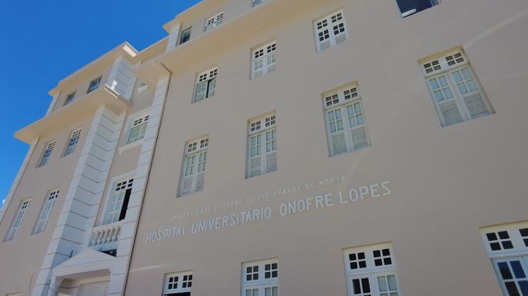Fachada do Hospital Universitário Onofre Lopes, em Natal Fachada do Hospital Universitário Onofre Lopes, em Natal