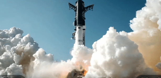 SpaceX lança com sucesso a Starship, maior foguete do mundo
