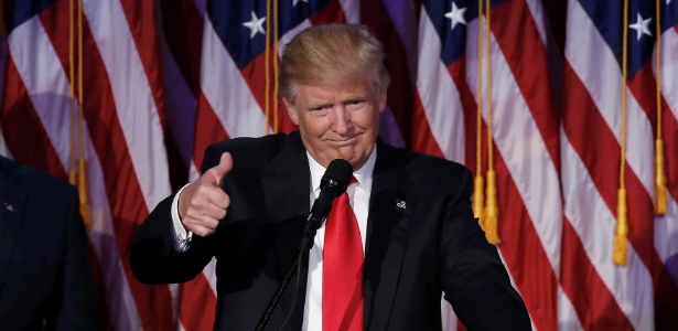 Donald Trump foi eleito novo presidente dos Estados Unidos - Mike Segar/Reuters