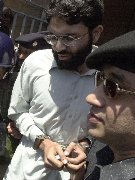29.03.2002 - Sheikh Omar, suspeito de matar Daniel Pearl - AFP