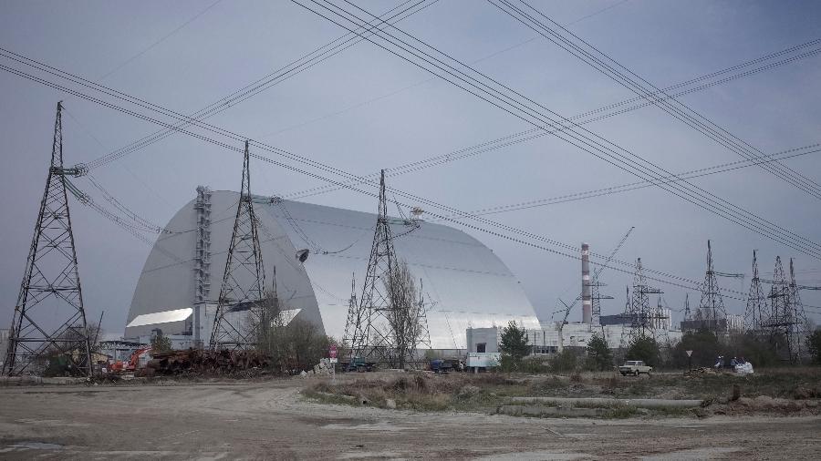 Usina nuclear de Chernobyl, na Ucrânia, está sob controle da Rùssia há uma semana - REUTERS/Gleb Garanich/File Photo