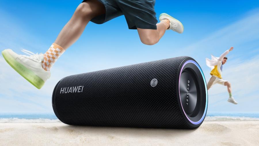 Huawei Sound Joy é novidade da marca chinesa em parceria com grife de som francesa - Divulgação