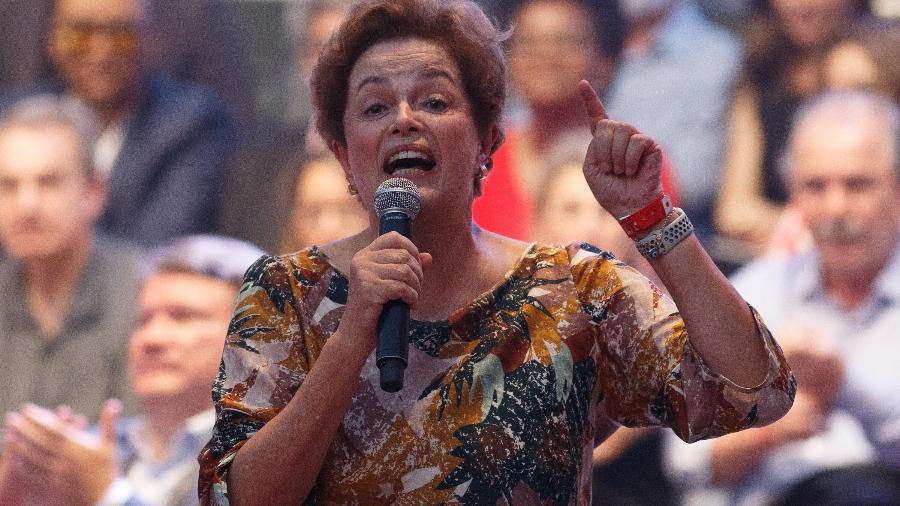A ex-presidente Dilma Rousseff - JOAO GABRIEL ALVES/ENQUADRAR/ESTADÃO CONTEÚDO