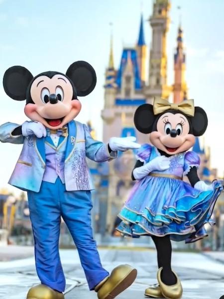 Mickey e Minnie, personagens da Disney