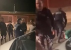Policial dá tapa e derruba homem durante abordagem no DF - Reprodução de vídeo