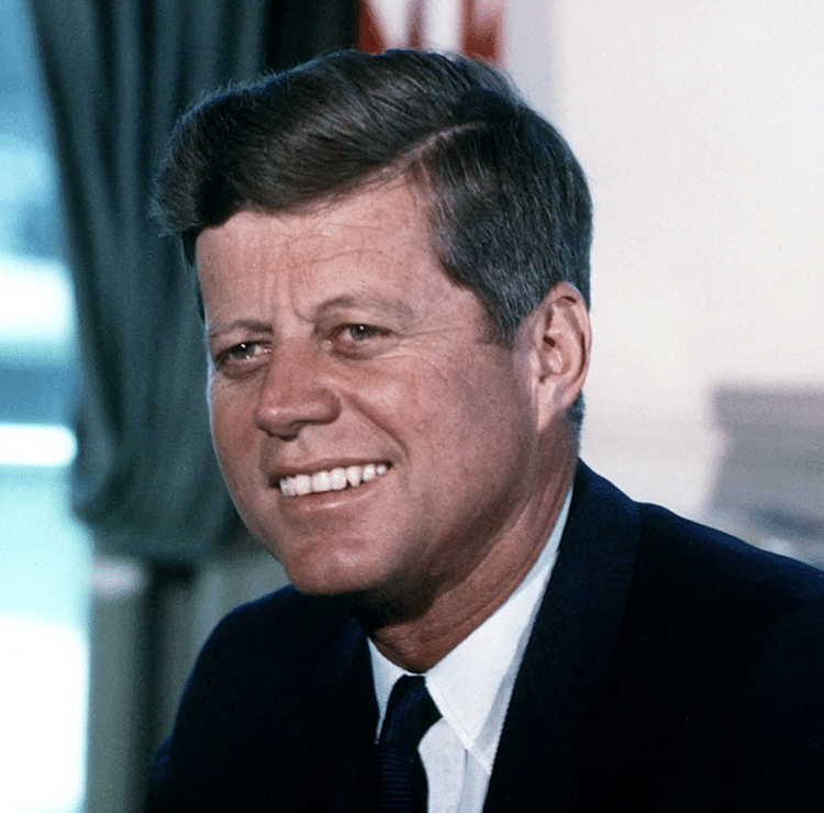 John F. Kennedy, presidente dos EUA entre 1961 e 1963