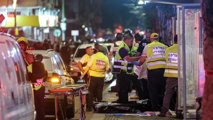 Polícia de Israel foi chamada após ataque a tiros na região de Jaffa, no sul de Tel Aviv