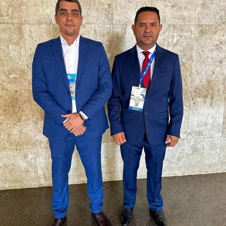 Bebeto e o seu vice eleito, Bruno Jucá Bebeto e o seu vice eleito, Bruno Jucá