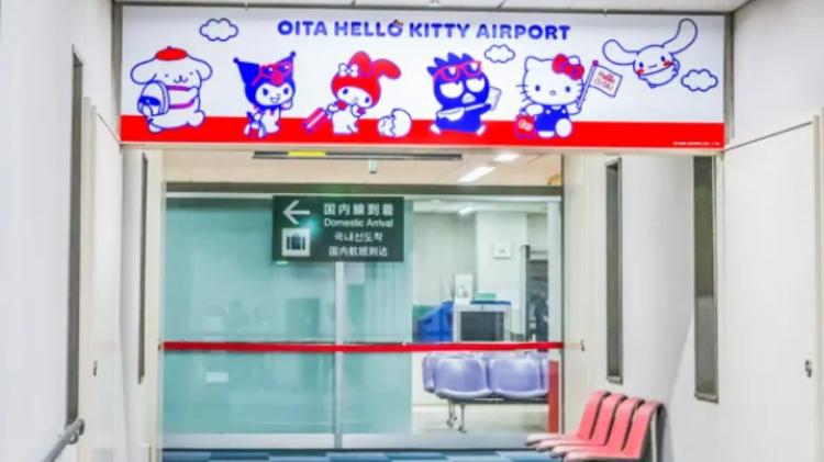 Aeroporto Hello Kitty de Oita, Japão Aeroporto Hello Kitty de Oita, Japão