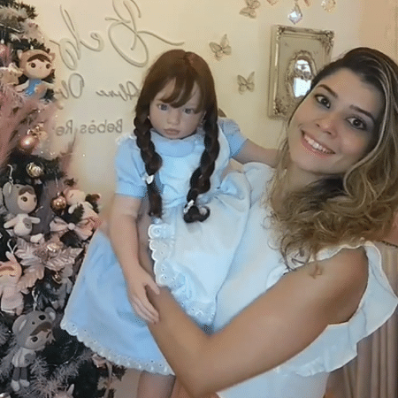 Bebê reborn de 4 anos