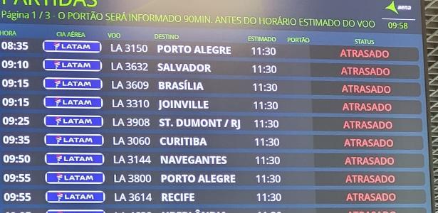 Voo não pôde pousar? Quanto tempo o avião aguenta esperar