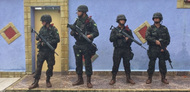 23.2.2018 Forças Armadas realizam operação na Vila Kennedy, zona oeste do Rio de Janeiro